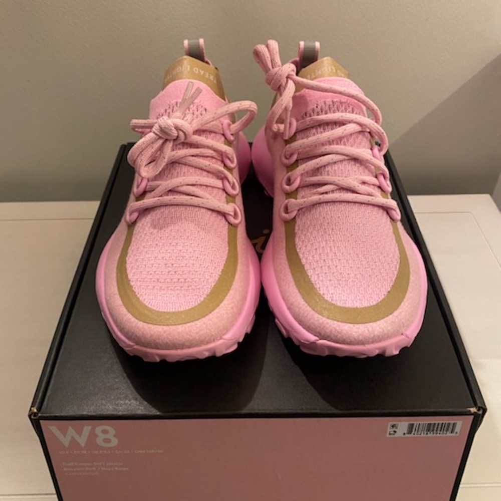 Allbirds pink women size 8 sneakers new in box